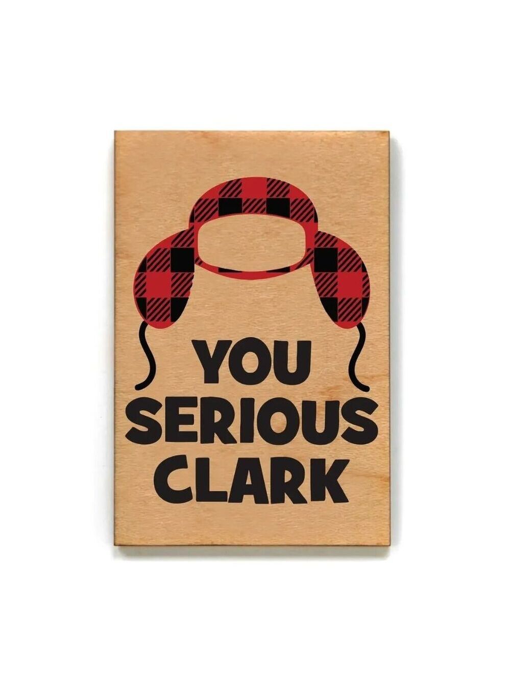 ($5) Christmas Vacation Wood Magnet - Clark